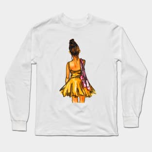Ballerina Girl Long Sleeve T-Shirt